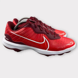 NEW NIKE ALPHA Huarache Varsity 4 Metal Baseball Cleats Mens 10 Athletic Sneaker